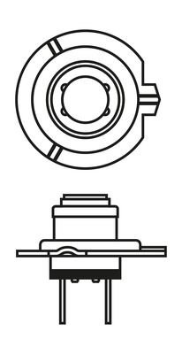 H7 12V-55W Standart 1 987 302 804 BOSCH