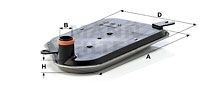 VAG Passat B5 2.8 фильтр АКПП H2826KIT MANN FILTER