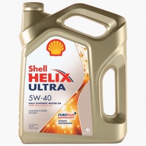 Масло моторное синтетическое SHELL HELIX Ultra 5W40 4L SP, SN Plus 550040755 SHELL