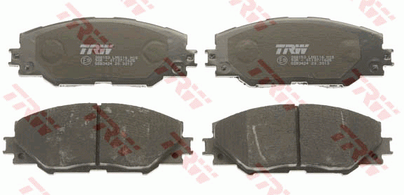 Toyota RAV колодки дисковые передние GDB3424 TRW