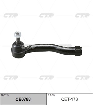 TOYOTA COROLLA 150/180/AURIS 06-наконечник рулевой левый CET-173 CTR