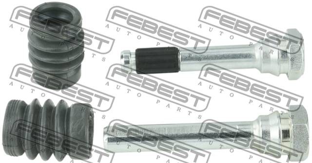 Mazda 3 13- BM-BN ремкомплект направляющих переднего суппорта 1874-ASJF-KIT FEBEST
