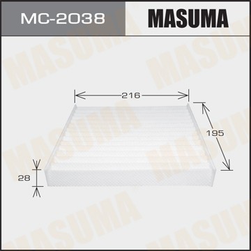 ФИЛЬТР САЛОНА MC2038 MASUMA