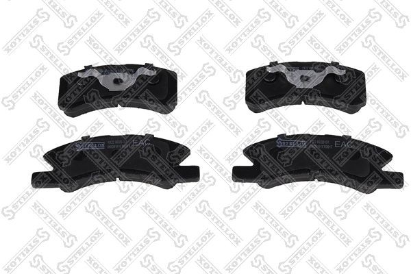 Mitsubishi Minica колодки передние вариант 2 1122-002B-SX STELLOX
