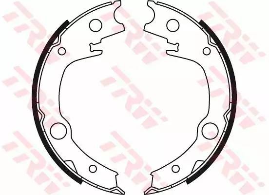 NISSAN Juke, X-Trail T31, Qashqai, Renault Koleos, Tiida, TOYOTA RAV 4 06-> коло GS8723 TRW