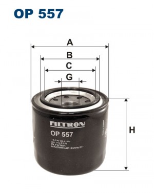 Фильтр маслянный OP557 FILTRON