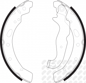 FORD FIESTA 1.25-1.6 08-/MAZDA 2 1.3-1.5 07- колодки задние барабанные FN0630 NIBK
