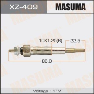 Mazda Bongo свеча накала XZ-409 MASUMA