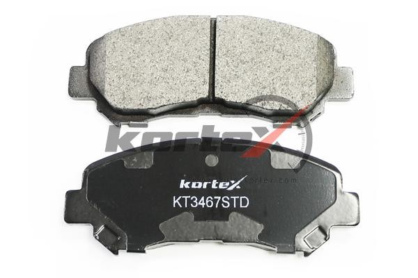 Колодки тормозные (Колодки торм. NISSAN QASHQAI/X-TRAIL (T31) перед.к-т) KT3467STD KORTEX