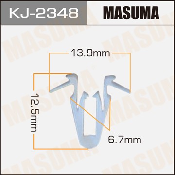 Toyota Пистон обшивки двери KJ2348 MASUMA