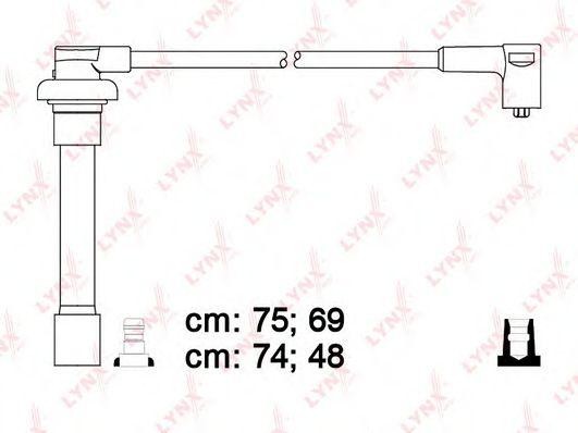HONDA Accord/Civic/CRX/HR-V 1.3-2.2 87-02 провода ВВ (к-т) SPE3407 LYNXAUTO