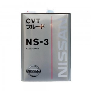 Масло трансмиссионное для вариаторов NISSAN CVT NS3 (с 2014) 4L KLE5300004 NISSAN INFINITI