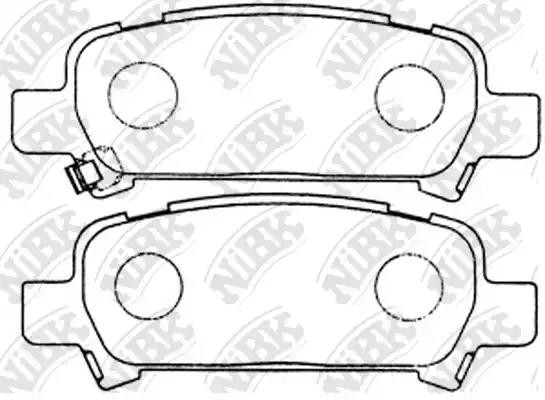 Subaru SB Forester S5/SF9 97-03, Impreza 2.0L 98-02, 2.5L 01-02, Le PN7415 NIBK