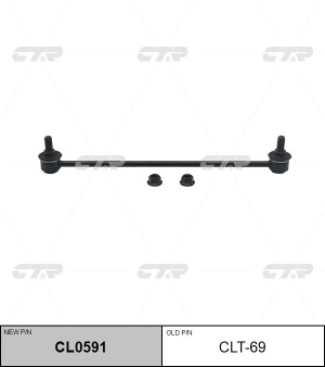 Toyota Yaris 06- стойка переднего стабилизатора CLT-69 CTR