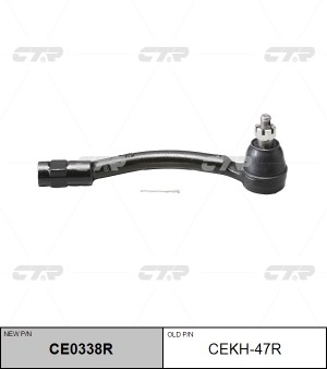 Hyundai Solaris 11-17/Rio 11-17 Наконечник рулевой правый CEKH-47R CTR