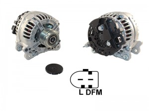 Генератор VAG TOUAREG 02-06, SKODA OCTAVIA 04-10 дизель 14V 150A ST028903031AX SAT