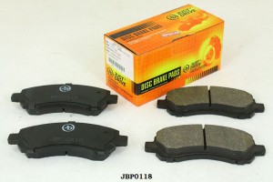 Subaru Impreza GG,GD 1.5 02-08, Legacy 02-08 колодки передние JBP0118 JUST DRIVE