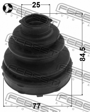 Пыльник шрус внутренний комплект 77X84.5X25 0715-JB416XT FEBEST