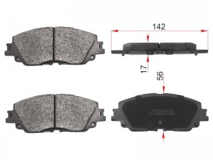 Toyota Camry XV70, Rav4 V 18- Колодки тормозные передние ST0446533480 SAT