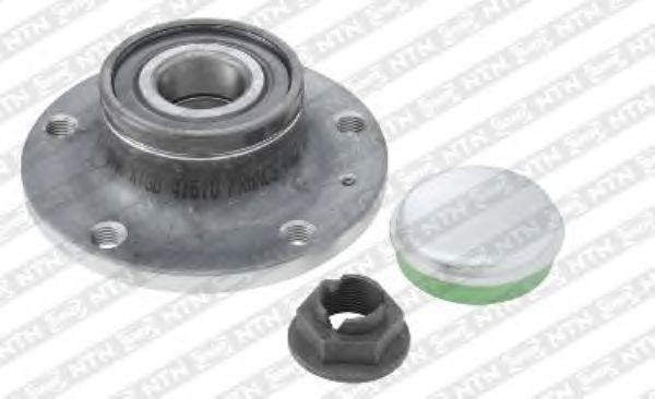 Opel Corsa D Подшипник ступицы задней (ступица) (Диск) R153.51 NTN SNR