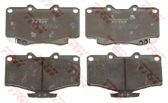 TOYOTA Land Cruiser Prado/Hilux/4-Runner 89-97 колодки тормозные передние GDB797 TRW