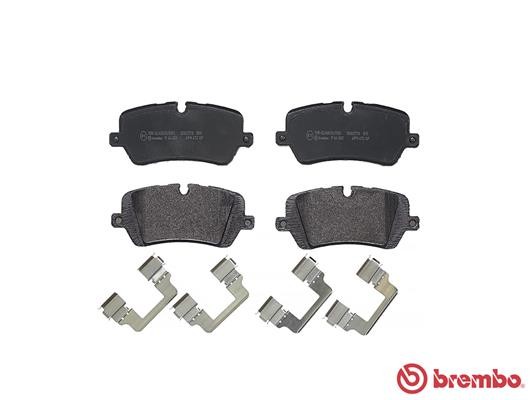 Range Rover колодки тормозные задние BREMBO P44021 BREMBO