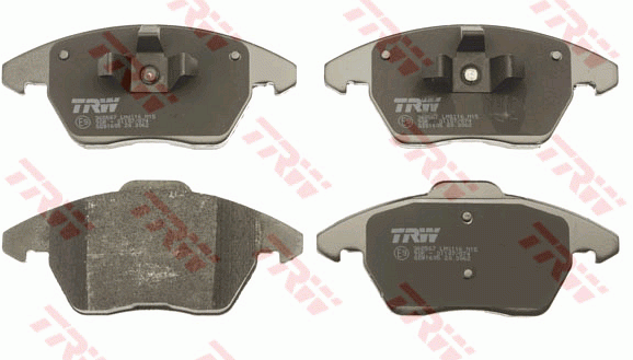 Peugeot 308/408/3008, C4 седан 13- 1.6 TURBO 150 л.с. колодки передние VIN для O GDB1605 TRW