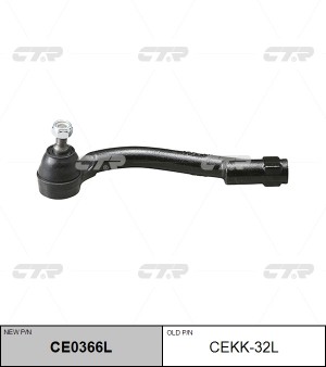 Kia Carens 06 Наконечник рулевой левый CEKK-32L CTR