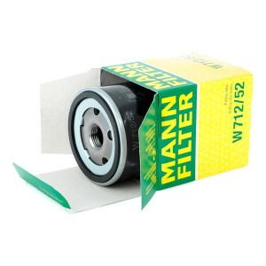 VAG Fabia, Octavia, Golf, Polo 1.4, 1.6 16V 99- Фильтр масляный W71252 MANN FILTER