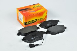 Fiat Doblo, Grande Punto, Bravo, Stilo, Linea колодки передние дисковые с датчик JBP0324 JUST DRIVE