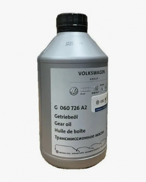 Масло трансмиссионное МКПП 1L  VAG 86 75W API GL4 цвет: желтый G 060 726 A2 VAG