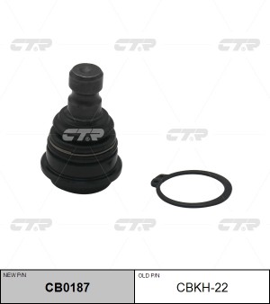 Hyundai SantaFe 00-12/SorentoXM 09-12 Шаровая опора перед.нижн CBKH-22 CTR
