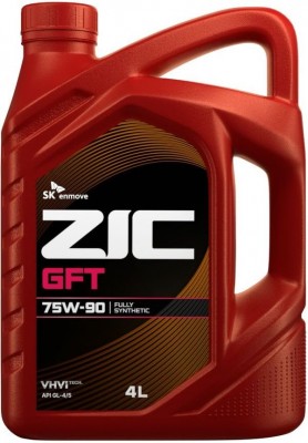 Масло трансмиссионное ZIC G-F TOP 75W90 синтетическое 4 л 162629 ZIC