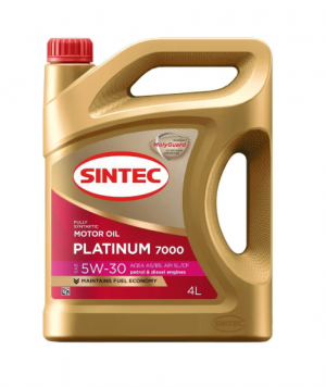 Масло моторное синтетика 4л 600158 SINTEC
