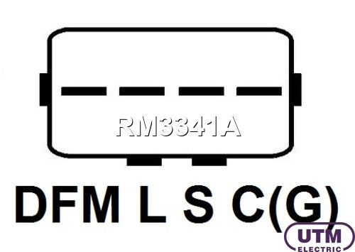 Mitsubishi Lancer 9, Carisma 97-/Colt 95-/Galant 96-/Mirage 97-/Pajero 98- реле  RM3341A UTM