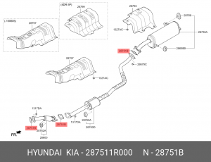 287511R000 287511R000 HYUNDAI KIA