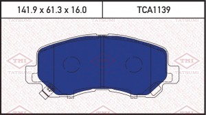 Mazda CX-5 колодки тормозные передние TCA1139 TATSUMI