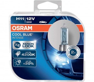 H11 Osram  Cool Blue Intense( комплект 2 шт.) 64211CBI-HCB OSRAM