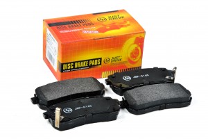 Колодки тормозные, задние MPH43 JBP0165 JUST DRIVE