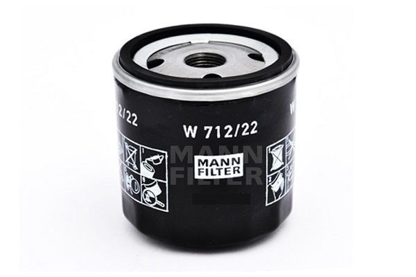 Daewoo Nexia/Lanos/Lacetti/Espero/Aveo 1,4 F14D3/Cruze 1.6 (109л.с) фильтр масля W71222 MANN FILTER