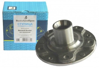 Renault Duster, Terrano, Kaptur Cтупица переднего колеса (4х4 на зад ) 333402020009R VOLGA AVTO PROM