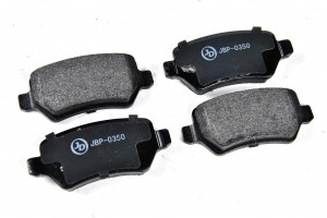 Opel Astra H, Meriva, Zafira Колодки задние дисковые JBP0350 JUST DRIVE