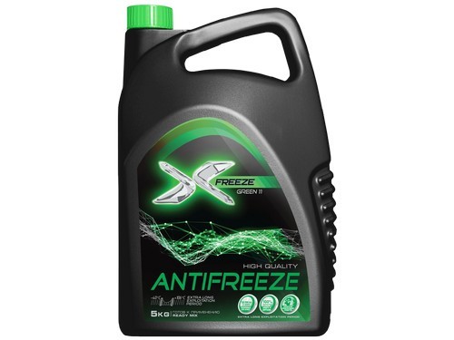 Антифриз зелёный X-Freez G11 (5л.) 430206070 X FREEZE