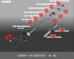АРЕЛКАПРУЖИНЫ ПОДВЕСКИ ПЕР A11-2901015 CHERY