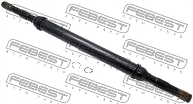 NISSAN SUNNY B14, ALMERA N15 95-00 полуось правая 23X692X23 0212-B14RH FEBEST