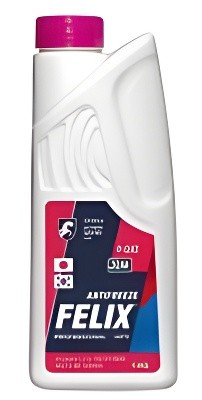 Антифриз FELIX JDM G12++, Pink, 1кг 430206401 FELIX