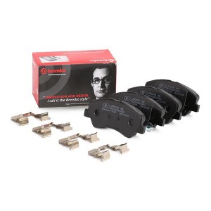 Hyundai Solaris 17- Колодки Тормозные перед P18025 BREMBO