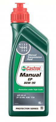 CASTROL Масло трансмиссионное полусинтетическое CASTROL Manual EP GL4 80w90 1L 154F6D CASTROL