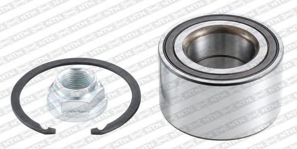Mazda 3,6 05-  подшипник передней ступицы с АБС  р/к  GS1D-33-047A R170.55 NTN SNR