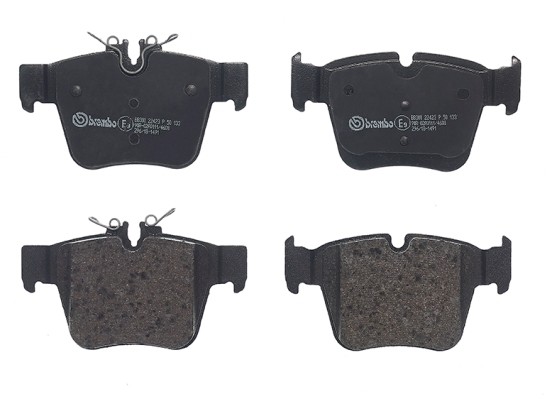 MB GLC X253 6/15-/  тормозные колодки задние P50133 BREMBO